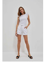 Moodo Weiße Damen Moodo Shorts