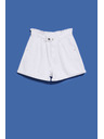 Moodo Weiße Damen Moodo Shorts