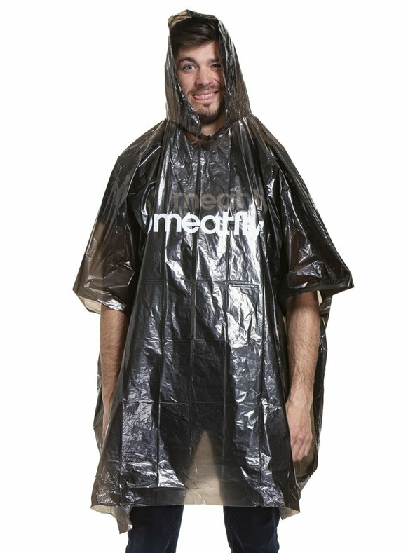 Meatfly Meatfly Regenponcho Rainmann A | Schwarz | Größe