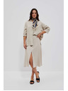 Moodo Damen-Beige-Hemd Moodo
