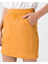 Vero Moda Gelber kurzer Rock Vero Moda Donnadina