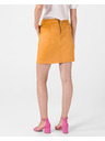 Vero Moda Gelber kurzer Rock Vero Moda Donnadina