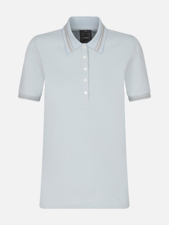 Geox Hellblaues Damen-Poloshirt Geox Polo