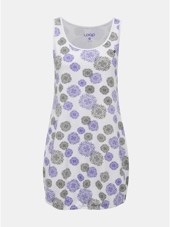 Loap Weißes Damen-Blumentop LOAP Adelka