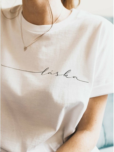 ZOOT.Original Weißes Frauen T-Shirt ZOOT Original Love