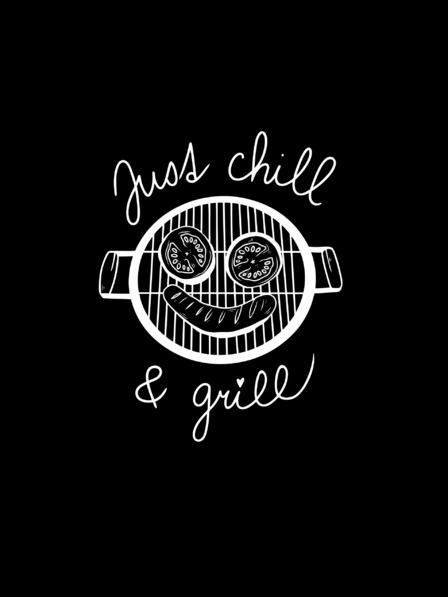 ZOOT.Original Schwarzes Frauen ZOOT.Original Just chill & grill T-shirt