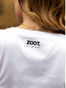 ZOOT.Original Weißes ZOOT Original Damen T-Shirt Gold Digger