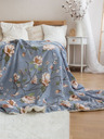 Kvalitex Lammfell-Decke 150x200cm Magnolia gold