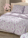 Kvalitex Französische Baumwollbettwäsche PROVENCE COLLECTION 200x200, 70x90cm VIENTO rosa
