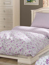 Kvalitex Französische Baumwollbettwäsche PROVENCE COLLECTION 200x200, 70x90cm VIENTO rosa