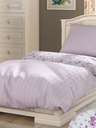 Kvalitex Französische Baumwollbettwäsche PROVENCE COLLECTION 200x200, 70x90cm VIENTO rosa