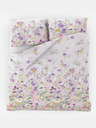 Kvalitex Französische Baumwollbettwäsche PROVENCE COLLECTION 220x200, 70x90cm ISABEL lila