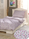 Kvalitex Bettwäsche Provence Collection 240x200, 70x90cm Janet rosa Kvalitex