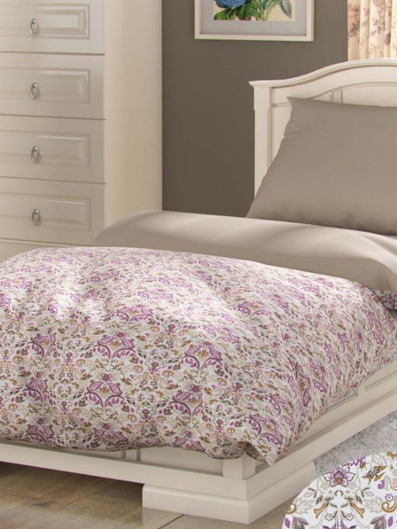 Kvalitex PROVENCE COLLECTION erweiterte Baumwollbettwäsche 140x220, 70x90cm NARISTA beige