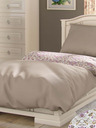 Kvalitex PROVENCE COLLECTION erweiterte Baumwollbettwäsche 140x220, 70x90cm NARISTA beige