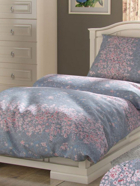 Kvalitex Bettwäsche aus französischer Baumwolle PROVENCE COLLECTION 220x200, 70x90cm MILENA rosa