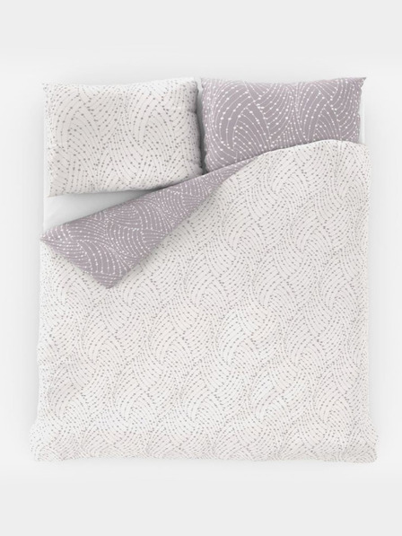 Kvalitex Französische Baumwollbettwäsche NORDIC COLLECTION 240x200, 70x90cm ASTRA