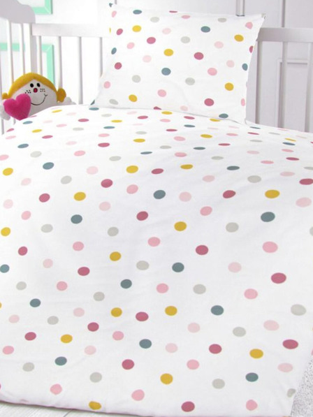 Kvalitex Baumwollbettwäsche Balls on white Qualitex