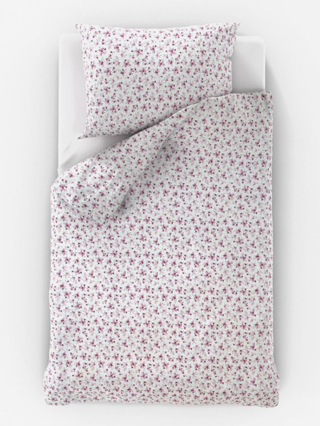 Kvalitex Baumwollbettwäsche Provence Collection 140x200, 70x90cm Violeta lila Qualitex
