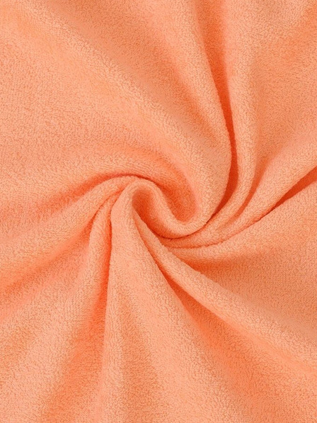 Kvalitex Frottee-Spannbettlaken 120x200cm lachs Kvalitex