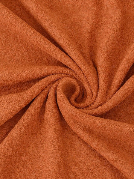 Kvalitex Frottee-Spannbettlaken 140x200cm braun Kvalitex