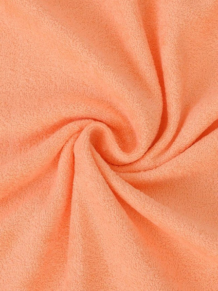 Kvalitex Frottee-Spannbettlaken Doppelbett 180x200cm lachs