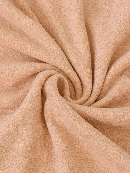 Kvalitex Frotteelaken 120x200cm hellbeige Kvalitex