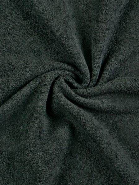 Kvalitex Frottee-Spannbettlaken Doppelbett 180x200cm schwarz