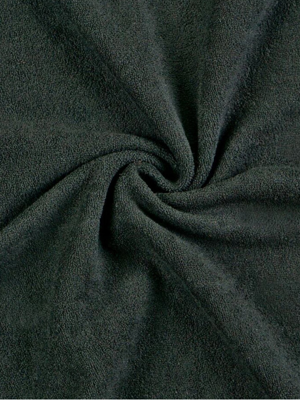 Kvalitex Frottee-Spannbettlaken Doppelbett 180x200cm schwarz