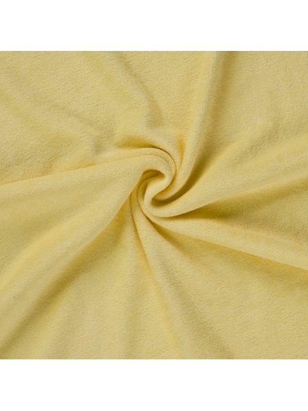 Kvalitex Frottee-Spannbettlaken 100x200cm cremeweiß Kvalitex