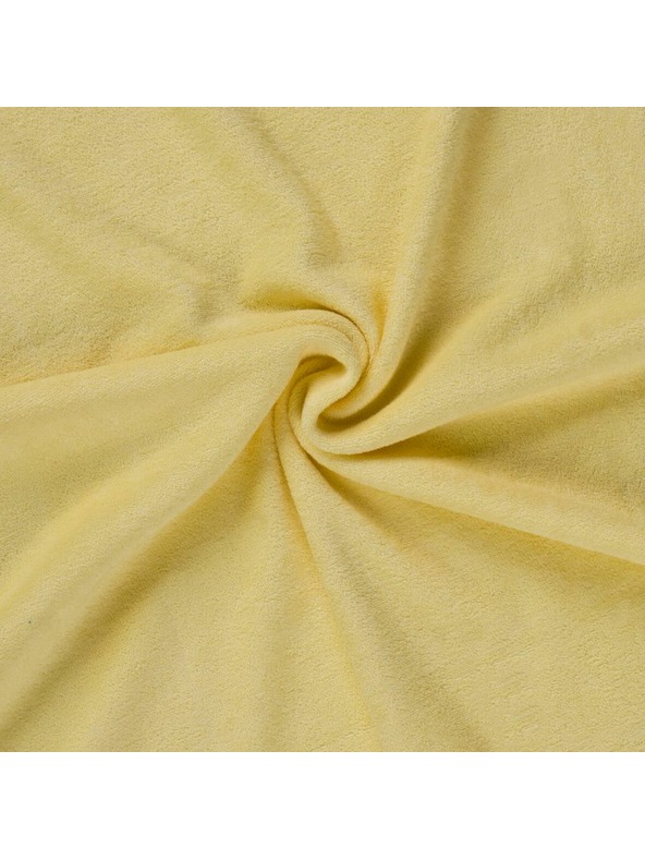 Kvalitex Frottee-Spannbettlaken 100x200cm cremeweiß Kvalitex