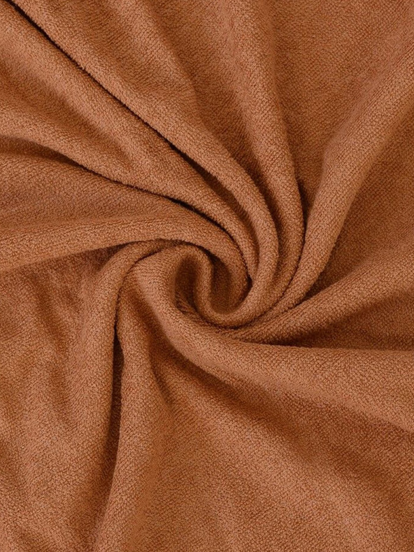 Kvalitex Frottee-Spannbettlaken 220x200cm beige Kvalitex