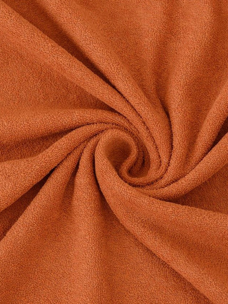 Kvalitex Frottee-Spannbettlaken 200x200cm braun