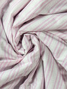Kvalitex Baumwoll-Spannbettlaken 140x200cm rosa gestreift Kvalitex