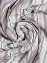Kvalitex Baumwoll-Spannbettlaken 160x200cm lila gestreift Kvalitex