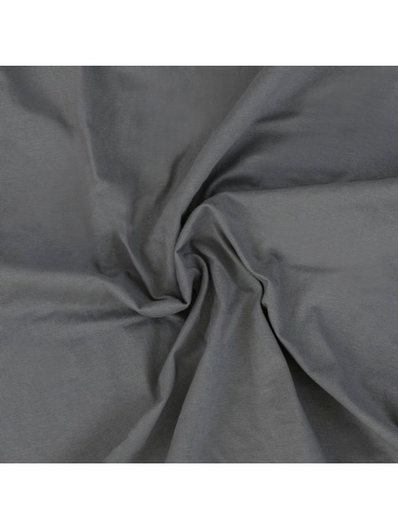 Kvalitex Jersey-Spannbettlaken mit Lycra 120x200cm dunkelgrau Kvalitex