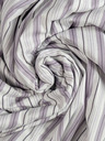 Kvalitex Baumwollspannbetttuch 180x200cm lila gestreift Kvalitex