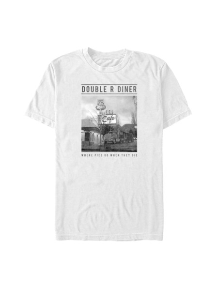 ZOOT.Fan Weißes Herren Paramount Doppel-T-Shirt