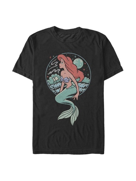 ZOOT.Fan Schwarzes Herren T-Shirt Disney Moonrise Schiffswrack