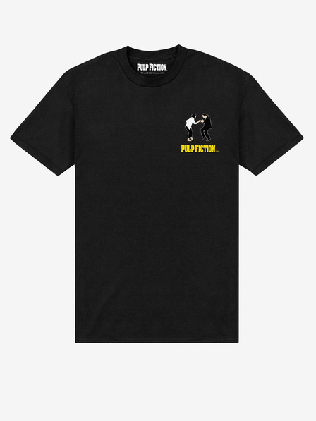 ZOOT.Fan Schwarzes Unisex-T-Shirt ZOOT.Fan Pulp Fiction Vince & Mia