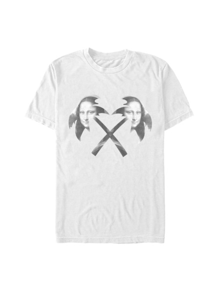 ZOOT.Fan Weißes Trainer Spotter Mona Lisa T-Shirt