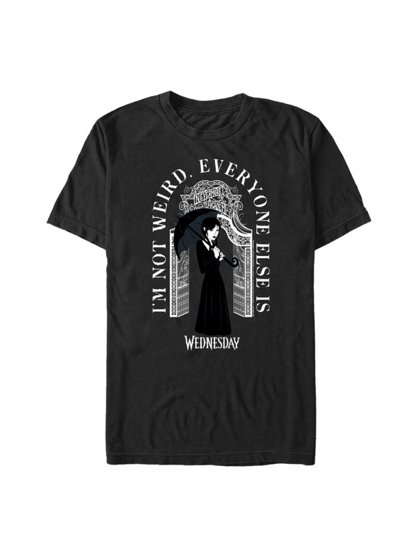 ZOOT.Fan Schwarzes MGM I'm Not Weird T-Shirt
