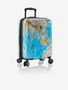 Heys 3-teiliges gemustertes Reisekofferset in Blau Heys Journey 3G S,M,L Blue Map