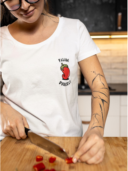 ZOOT.Original Weißes Damen ZOOT Original Chilli Pepper T-Shirt