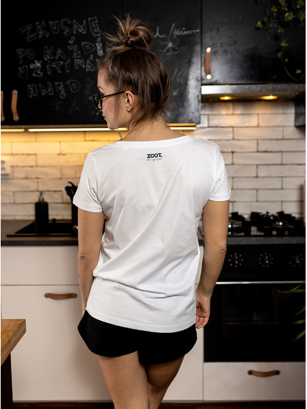 ZOOT.Original Weißes Damen ZOOT Original Chilli Pepper T-Shirt