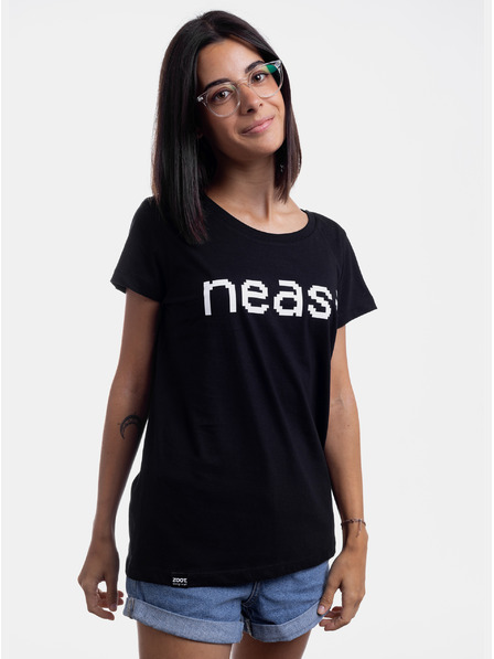 ZOOT.Original Schwarzes Damen-T-Shirt ZOOT Original Neasi