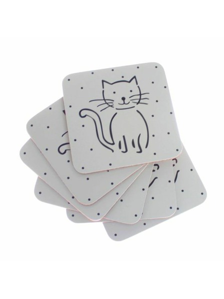 Casa de Engel Cork Coasters - Set of 6, 0/60