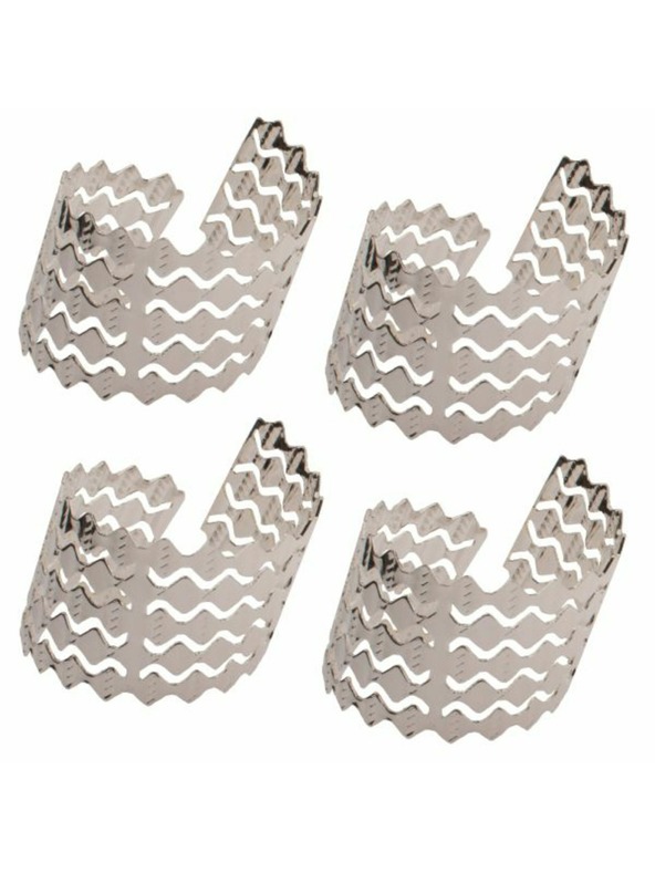 Casa de Engel Metall-Serviettenringe - 4er Set, 12/72