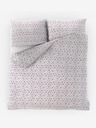 Kvalitex Französische Baumwollbettwäsche Provence Collection 220x200, 70x90cm Violeta lila Qualitex