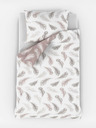 Kvalitex NORDIC COLLECTION verlängerte Baumwollbettwäsche 140x220, 70x90cm SHELBY